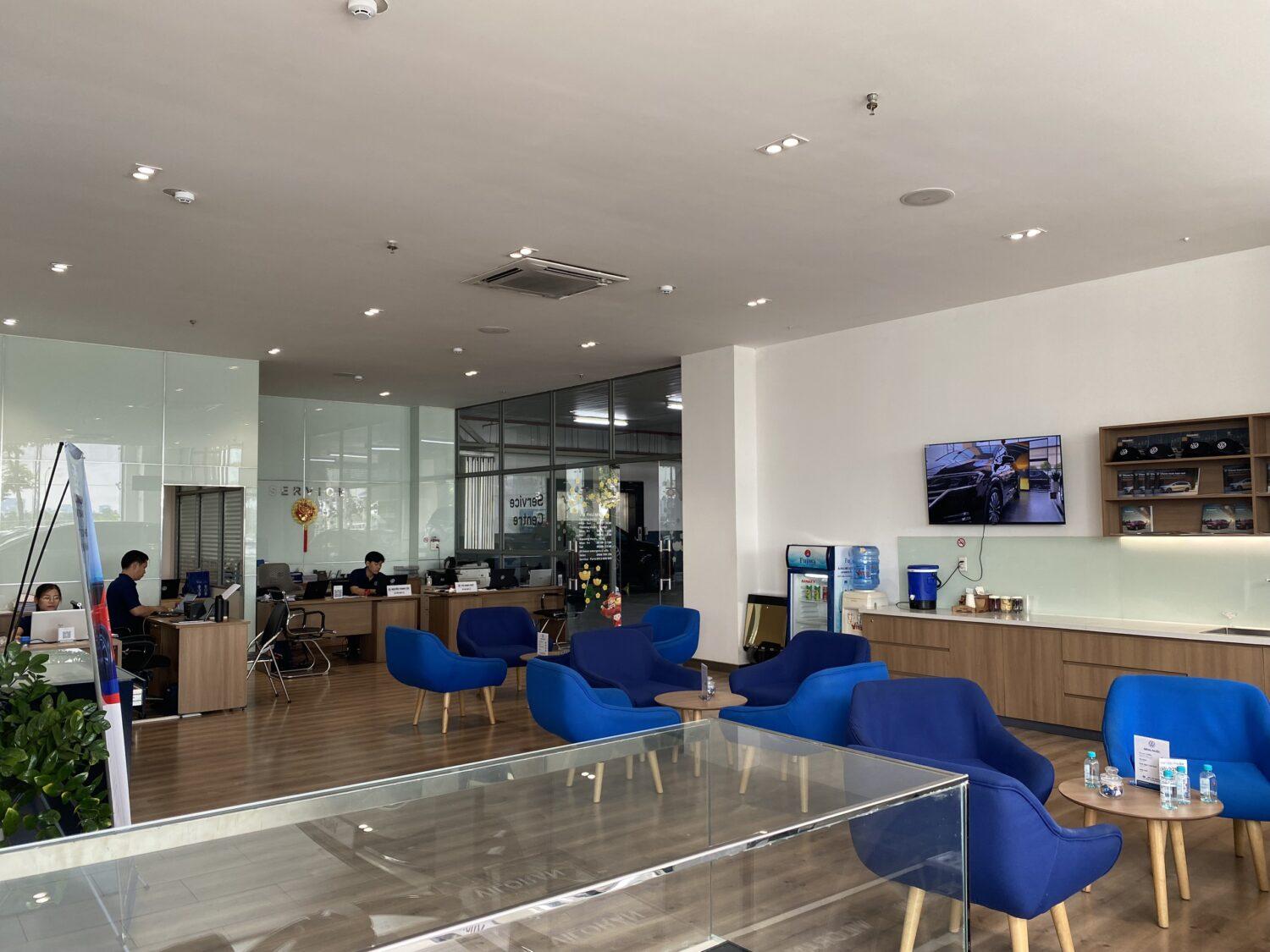 phong cho vw phu my XƯỞNG DỊCH VỤ THEO TIÊU CHUẨN TOÀN CẦU TẠI VOLKSWAGEN PHÚ MỸ