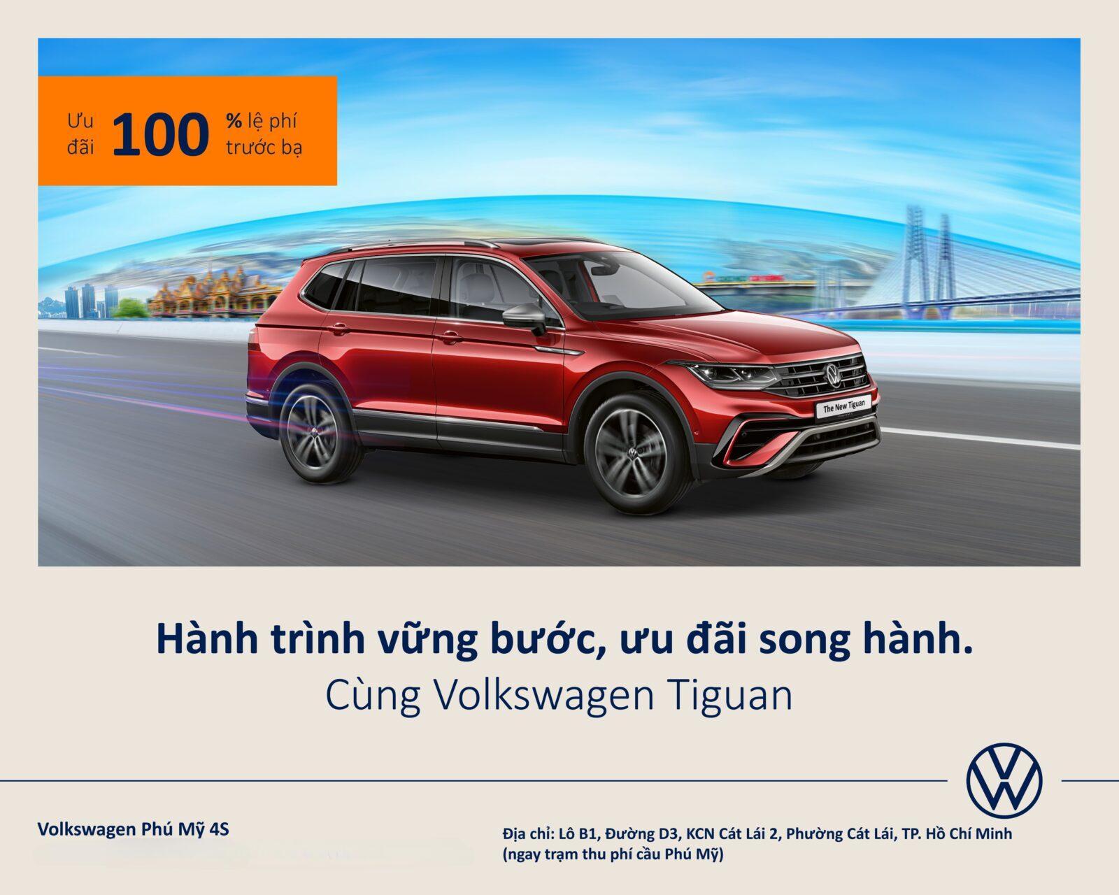 Tiguan do BẢNG GIÁ & KHUYẾN MÃI MỚI NHẤT | BẢNG GIÁ XE VOLKSWAGEN 2025