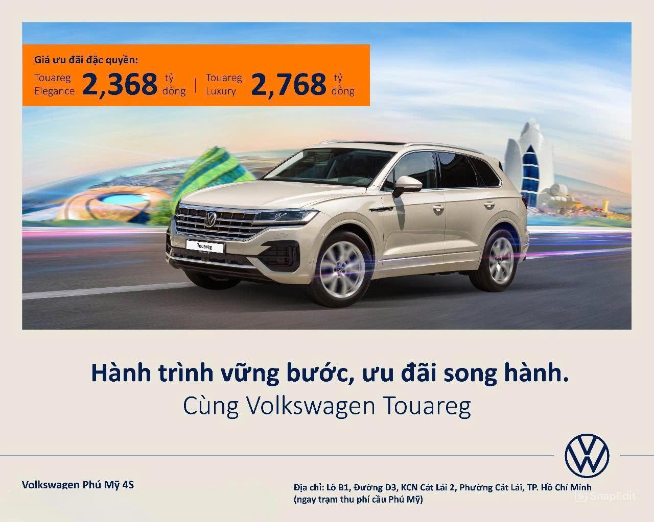 touare BẢNG GIÁ & KHUYẾN MÃI MỚI NHẤT | BẢNG GIÁ XE VOLKSWAGEN 2025